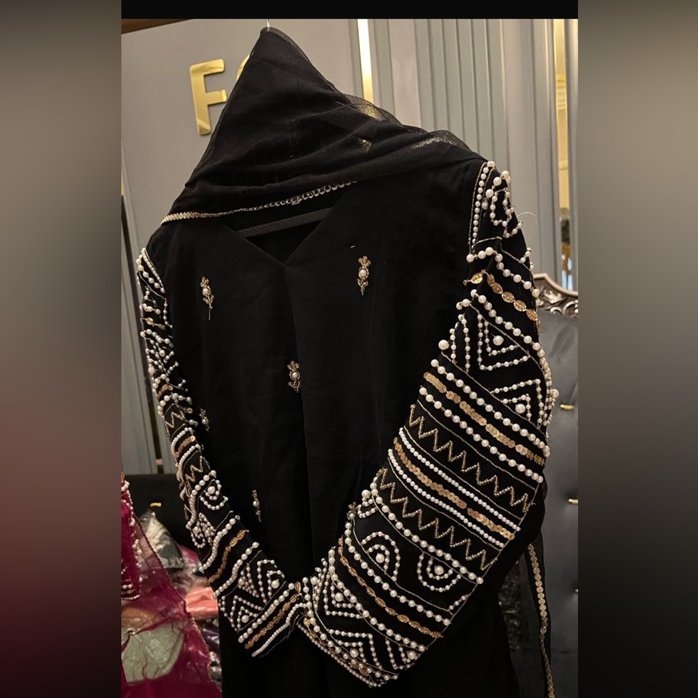 new raw silk heavy embroidered articles